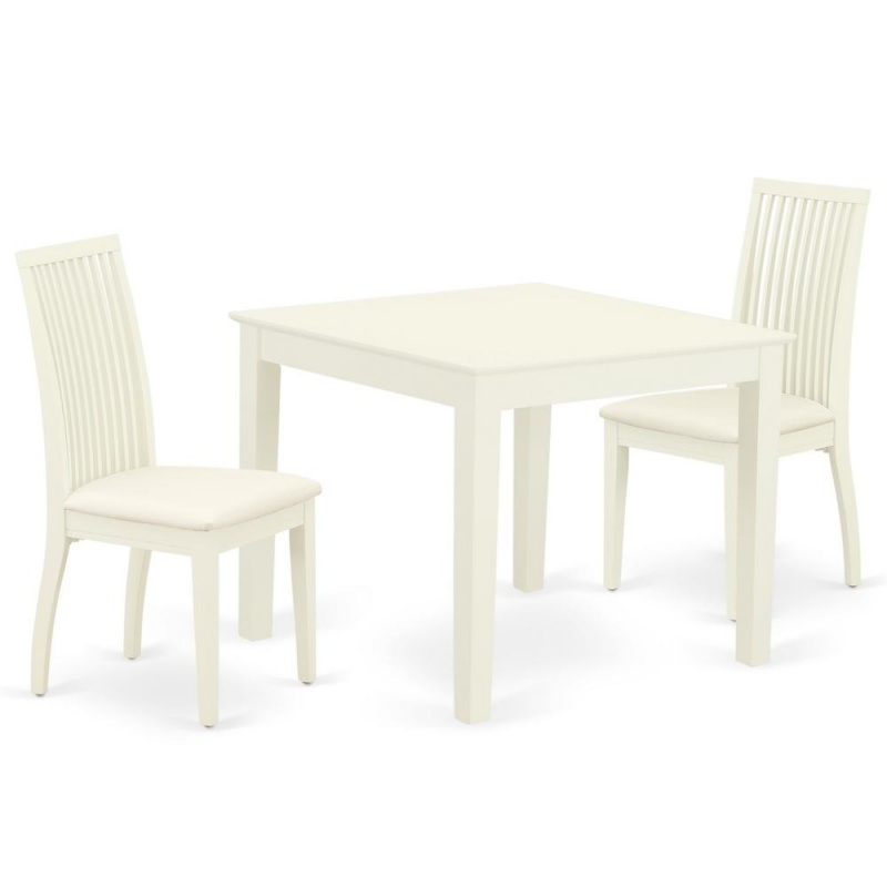 Dining Room Set Linen White