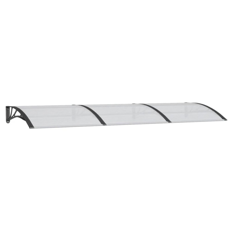 Black PC Door Canopy