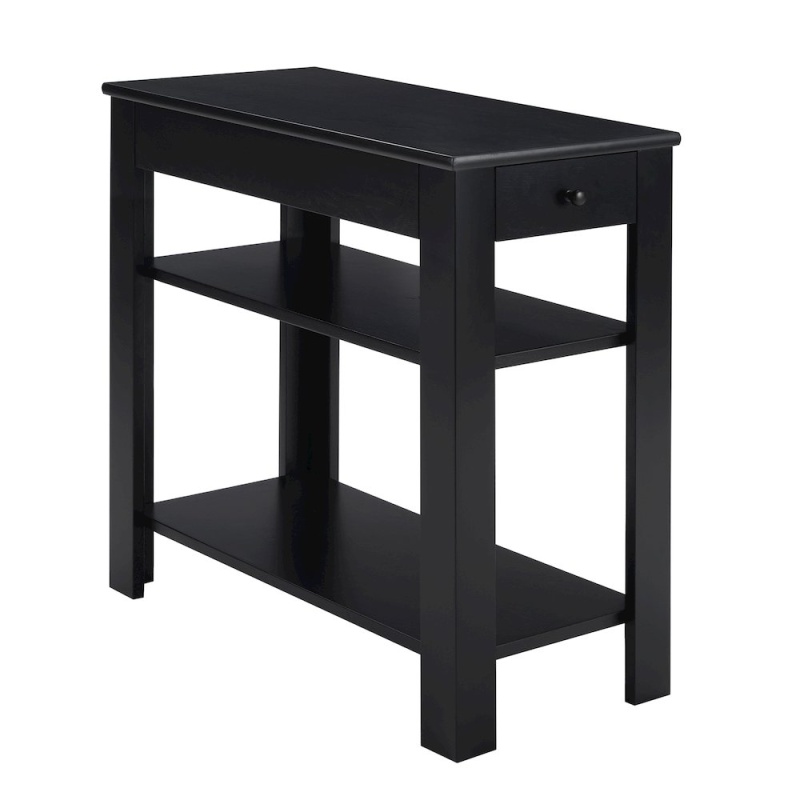 Designs2go 1 Drawer Baja Chairside End Table With Shelves