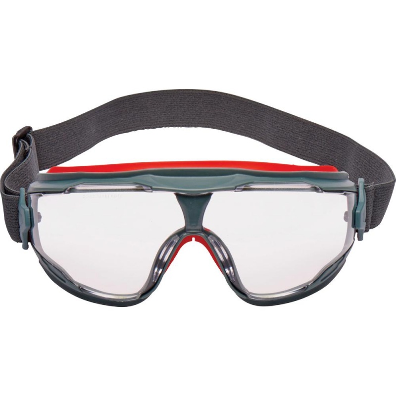 3M Gogglegear 500 Series Scotchgard Anti-Fog Goggles - Recommended For: Eye - Splash, Ultraviolet Protection - Gray - 10 / Carton