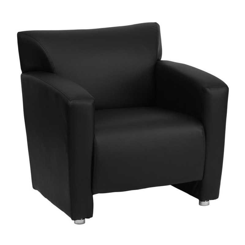 Black Leathersoft Chair