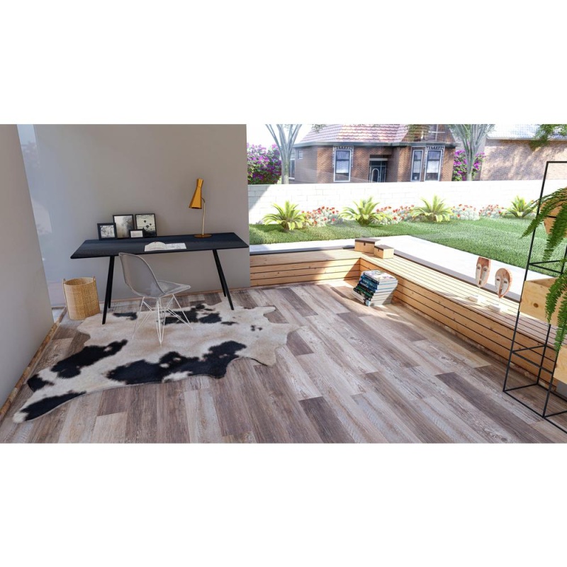 Taupe Gray SPC Wood Flooring Planks