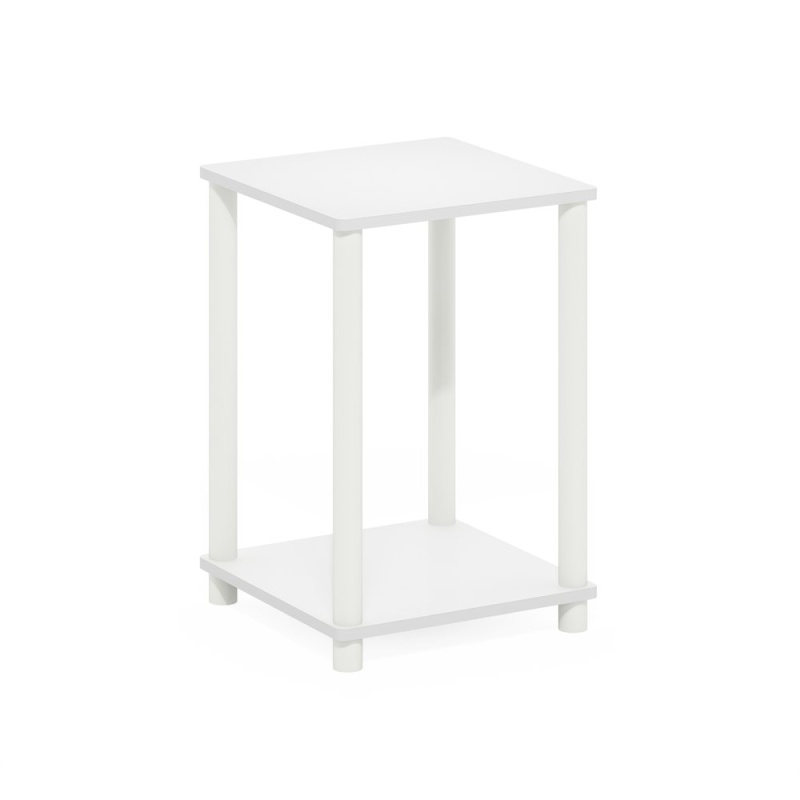 Turn-N-Tube Haydn End Table, White
