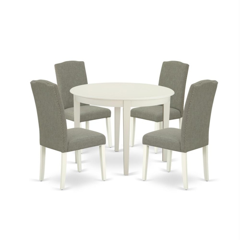 Dining Room Set Linen White