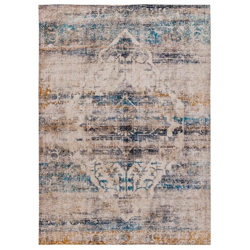 Artisan Old English Style Traditional Rug - 8' X 10' - Blue