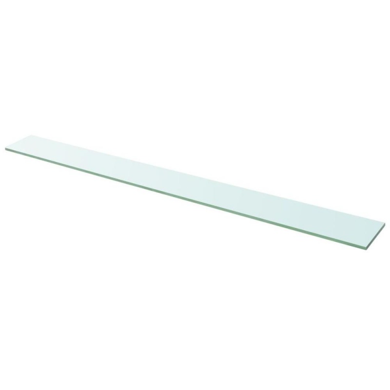Vidaxl Shelf Panel Glass Clear 43.3"X4.7"