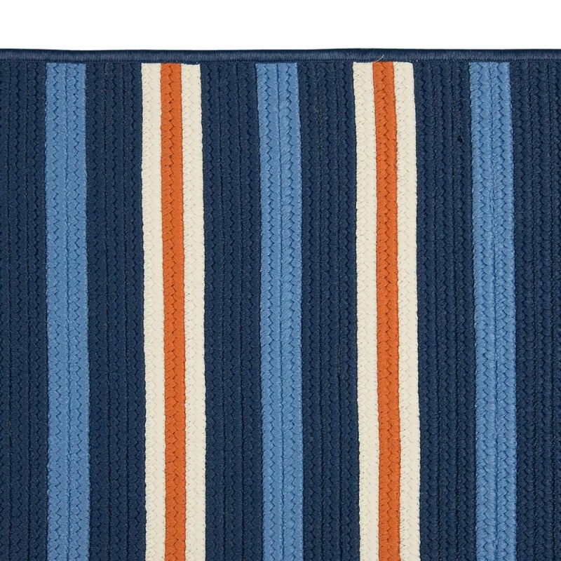 Painter Stripe Rug - Set Sail Blue 4'X6'