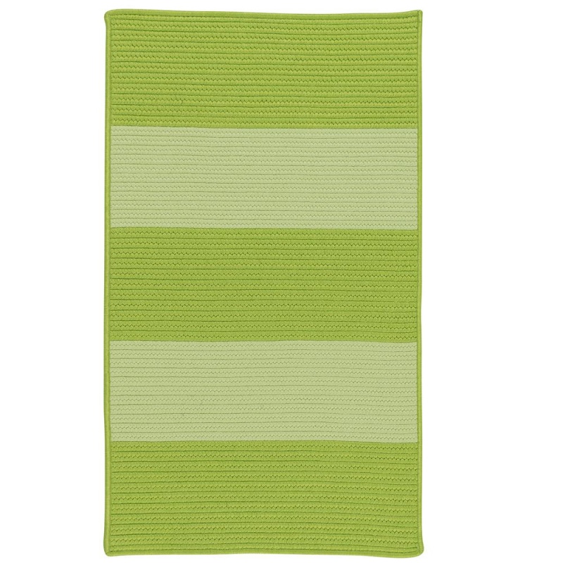 Newport Textured Stripe - Greens 8'X11'