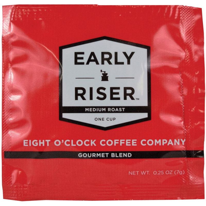 Eight O'clock Coffee Pod Early Riser Medium Roast Coffee - Medium - 200 / Carton