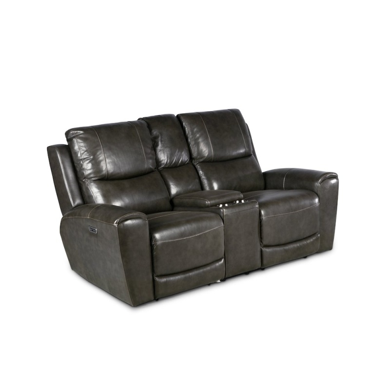 Laurel Power Reclining Console Loveseat