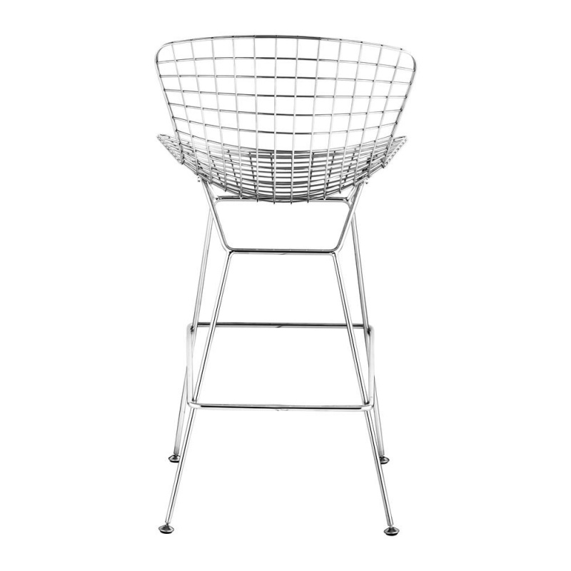 Wire Bar Chair (Set Of 2) Chrome