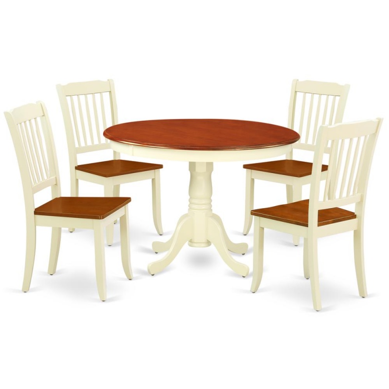 Dining Room Set Buttermilk & Cherry