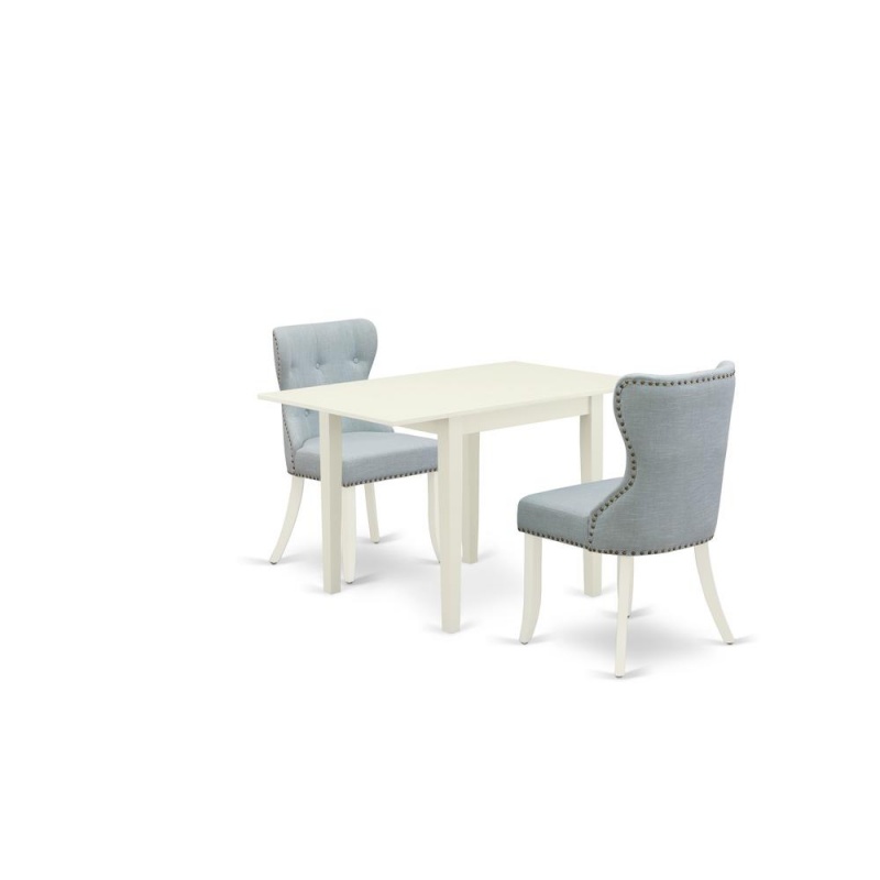 East West Furniture Dining Table Set