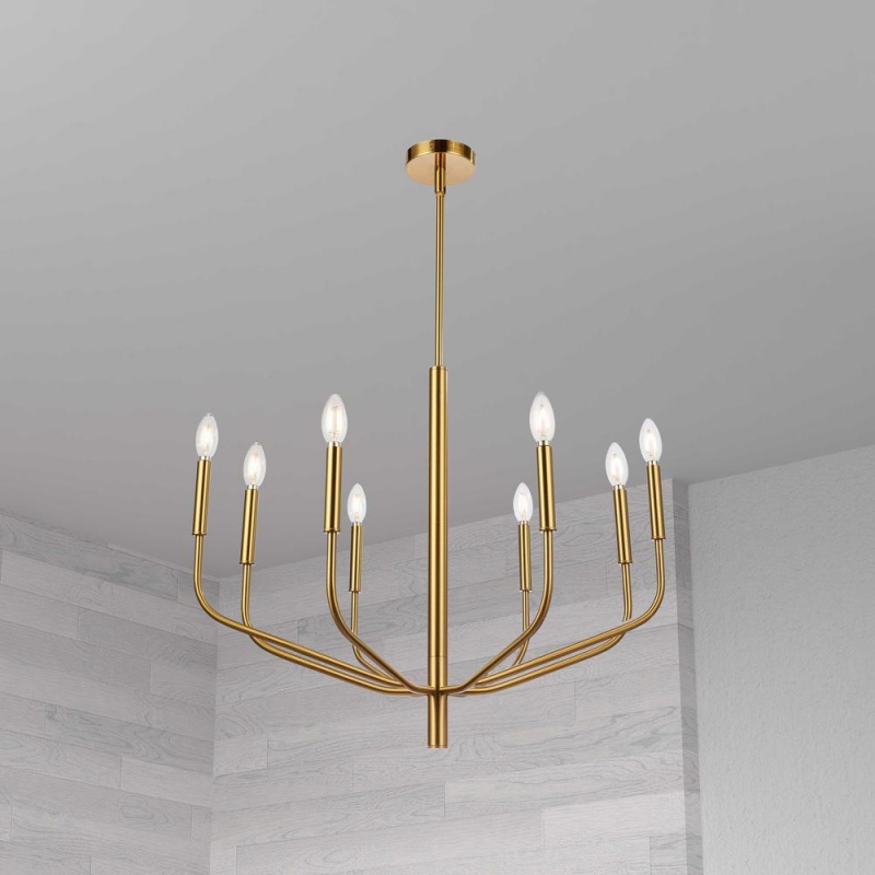 6Lt Chandelier, Agb Finish