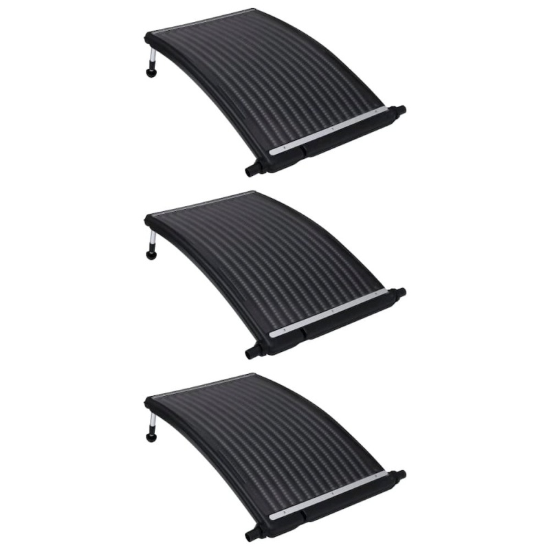 Curved Solar Pool Heating Panels, 3 pcs