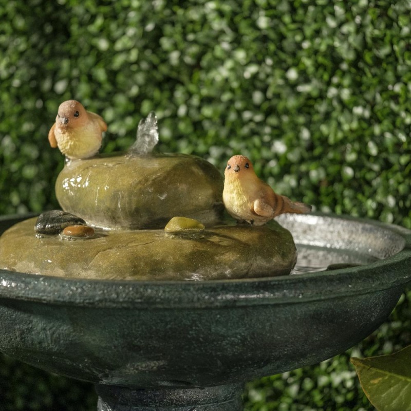 Bird Bath Outdoor Fountain