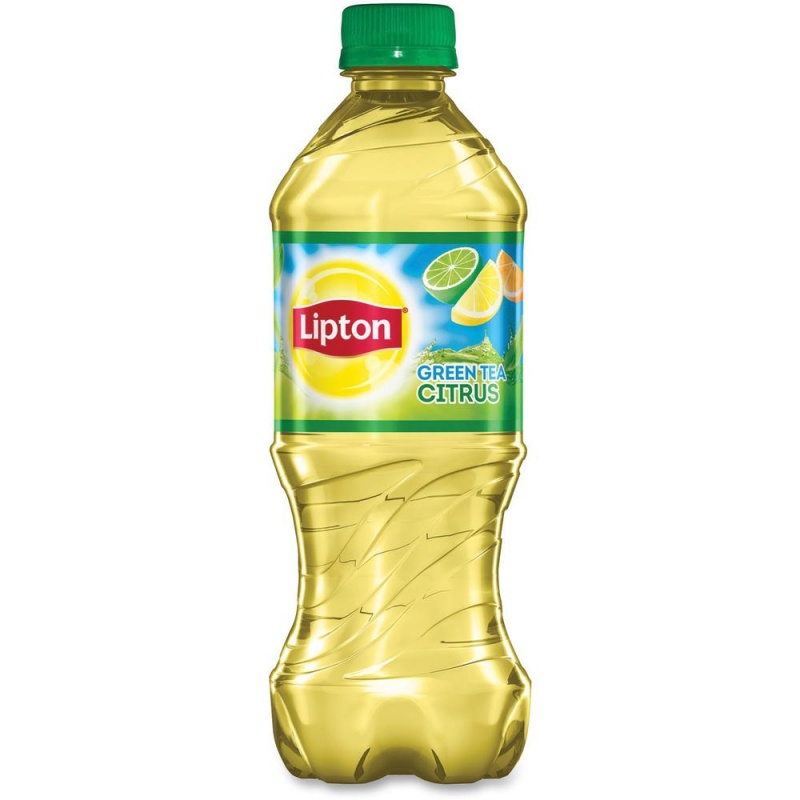 Lipton® Citrus Green Tea Bottle - 20 Oz - 24 Bottle - 24 / Carton