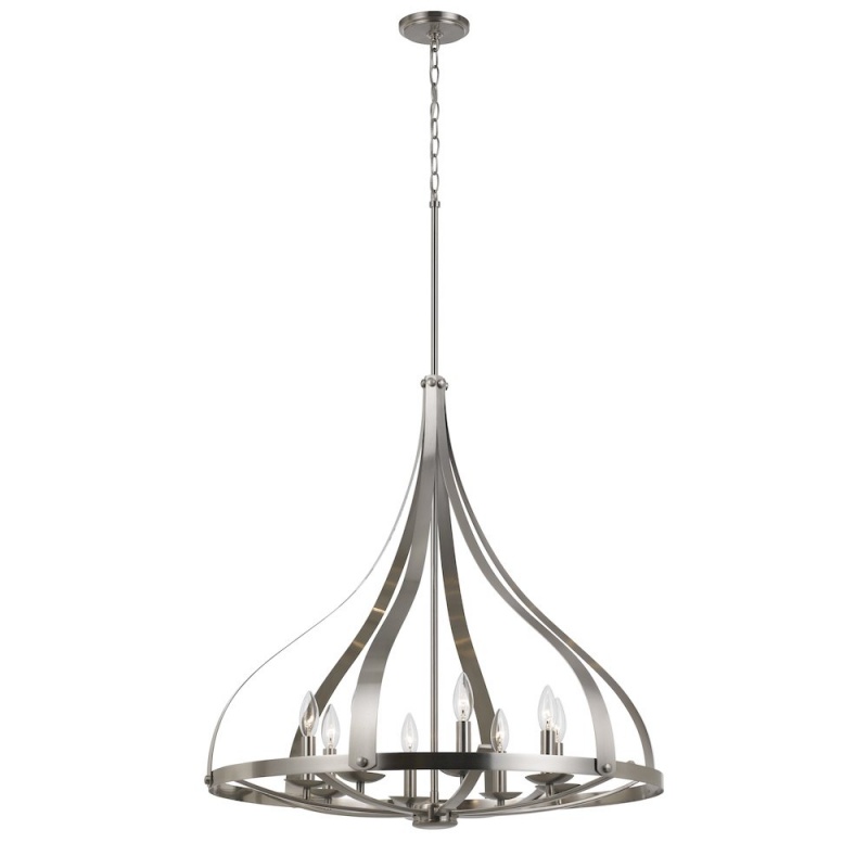 60W X 8 Meridian Chandeliler