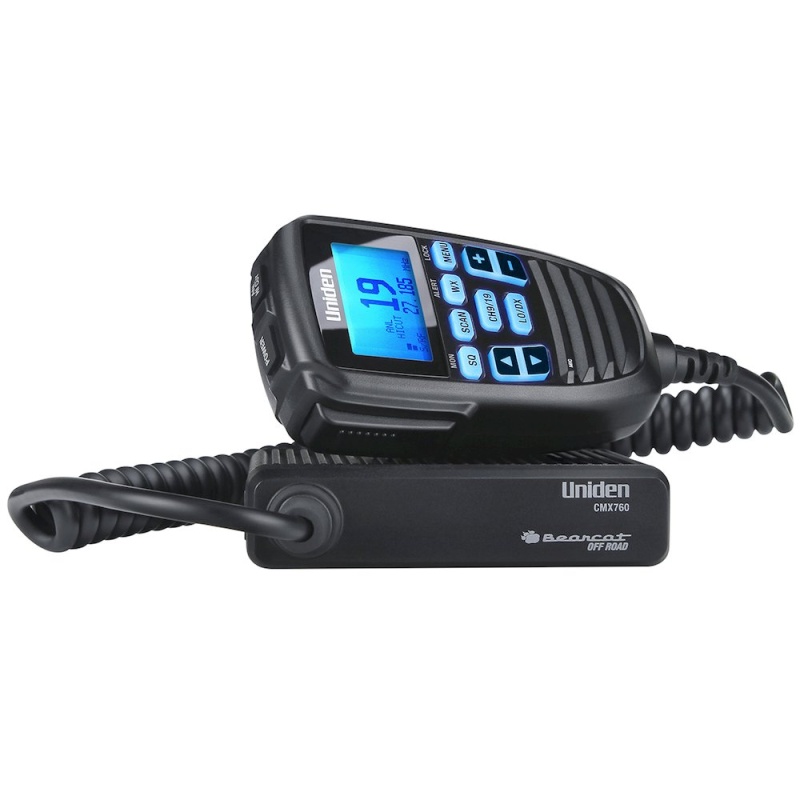 Off-Road CB Radio With Mic Display