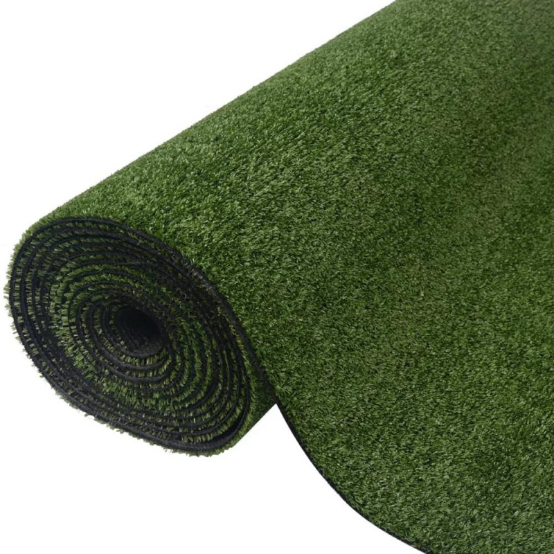 Vidaxl Artificial Grass 4.9'X49.2'/0.3-0.4" Green" 8815