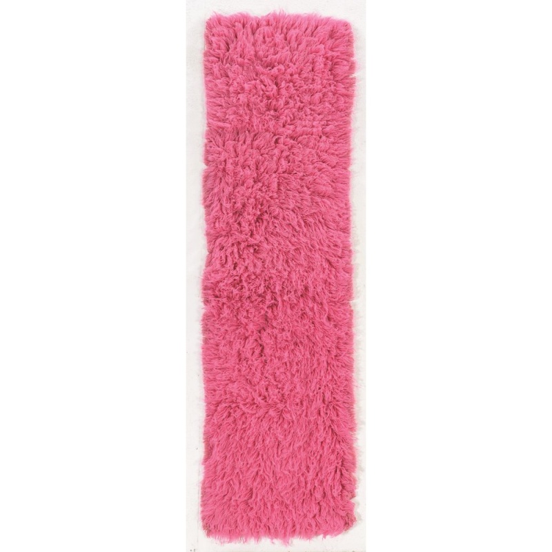 New Flokati 1400Gram Fushcia 2.4X8.6, Rug
