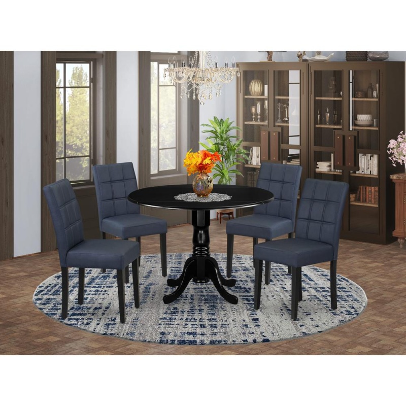 5 Piece Kitchen Table Set Contain A Dining Table