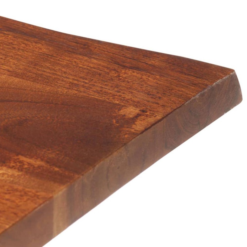 Vidaxl Coffee Table With Live Edges 23.6"X23.6"X15.7" Solid Acacia Wood 1046