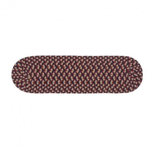 Brook Farm - Burgundy Stair Tread (Set 13)