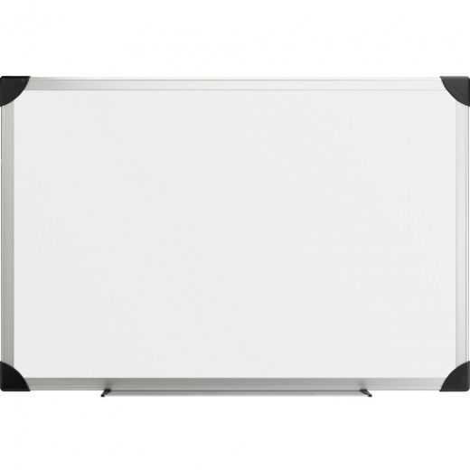 Lorell Dry-Erase Board - 72 x 48 Inches - White Styrene Surface - Aluminum Frame
