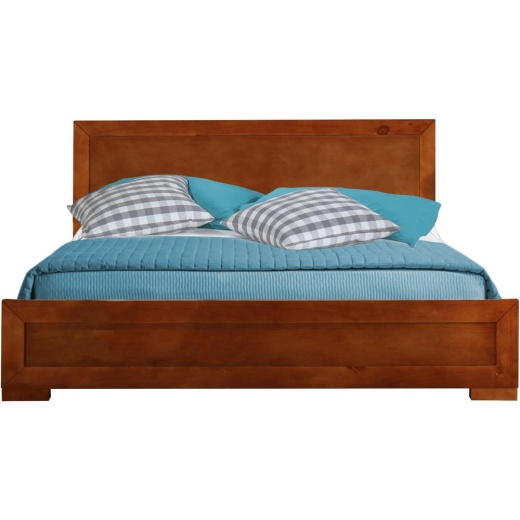 Oxford Platform Bed, Cherry, Twin/ Cherry