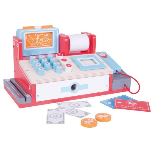 Shopping Till with Scanner by Bigjigs Toys
