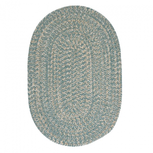 Tremont-Teal 10'x13' Indoor/Outdoor Area Rug by Colonial Mills