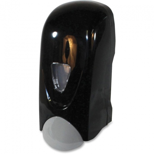 Genuine Joe Foam Soap Dispenser - Manual - 1.06 Quart Capacity - Black, Gray