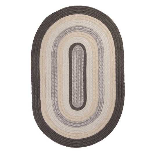 Brooklyn - Slate 6' Round Area Rug by Colonial Mills