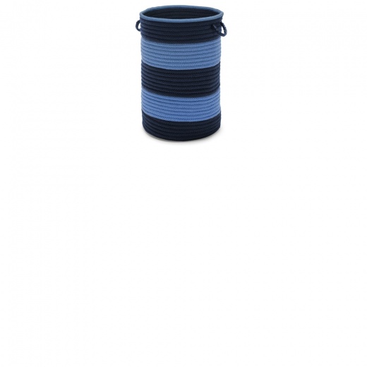 Color Block Navy/Blue 16X24 Hamper