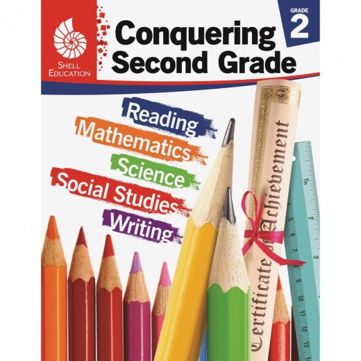 Conquering Second Grade Printed Book - Shell Education
