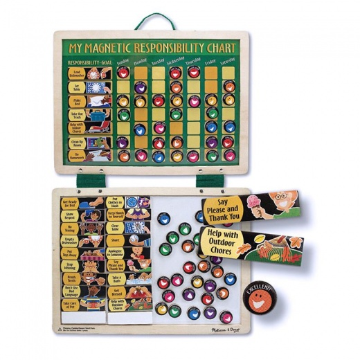 Magnetic Responsibility Chart by Melissa & Doug