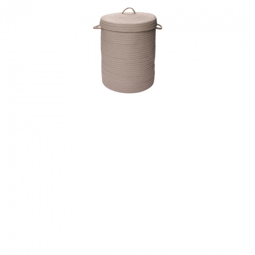 Simply Home Solid Shadow 18X18x30 Hamper W/ Lid