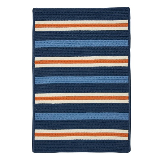 Painter Stripe Rug - Set Sail Blue 4'X6'