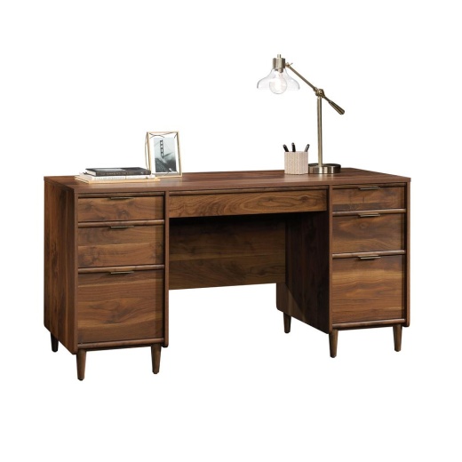 Sauder Clifford Place Executive Desk Grand Walnut