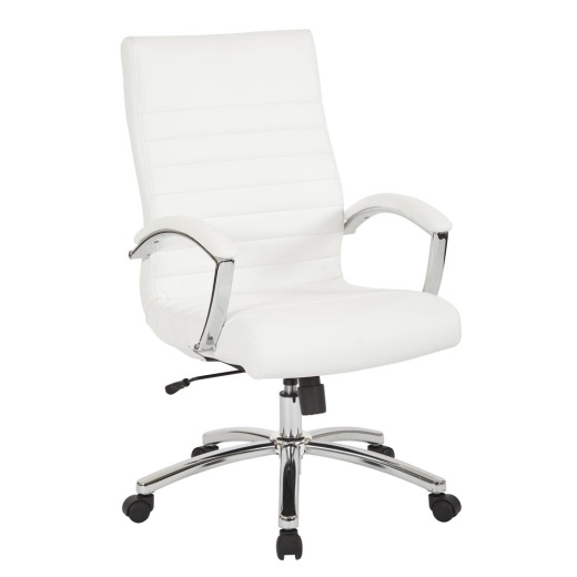 Work Smart Executive Mid-Back Chair