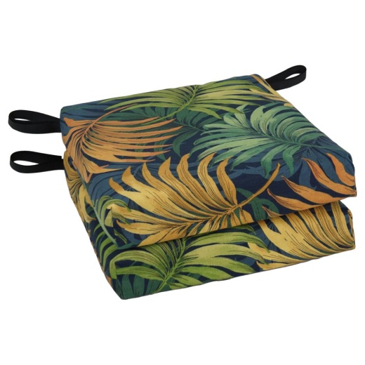 Blazing Needles 16-Inch Outdoor Cushion, Laperta Monsoon