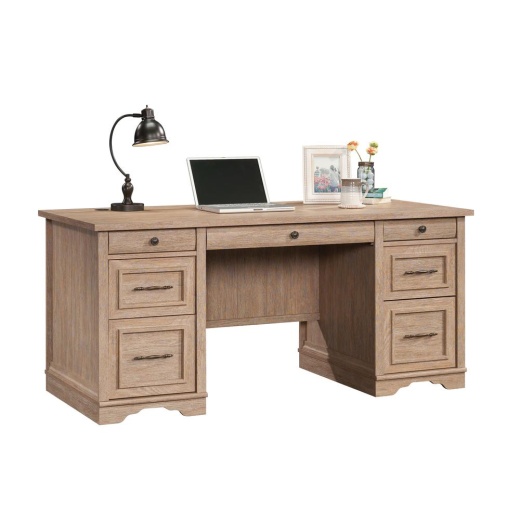 Sauder Rollingwood Country Doub Ped Desk A2
