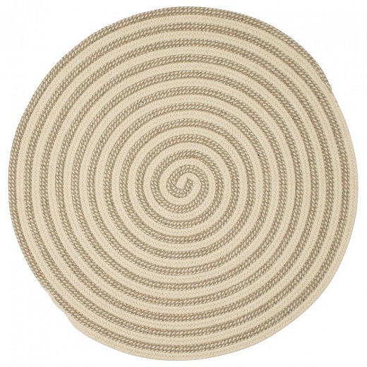 Woodland Round - Natural 10' Round Area Rug