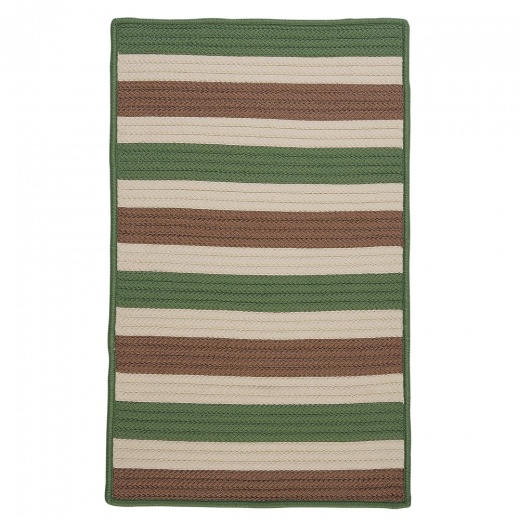 Stripe It- Moss-Stone 7'X9'