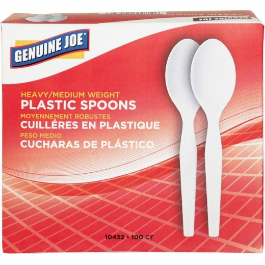 Genuine Joe Medium-Weight Soup Spoon