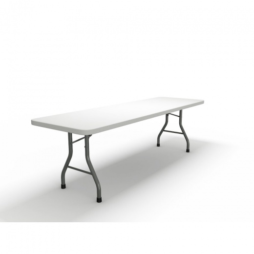 96"x30" Rectangular Table, White by Mayline