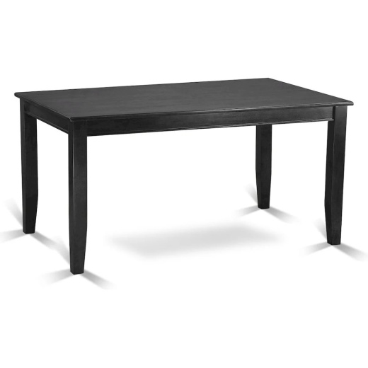 Dudley Rectangular Dining Table 36"X60" In Black Finish