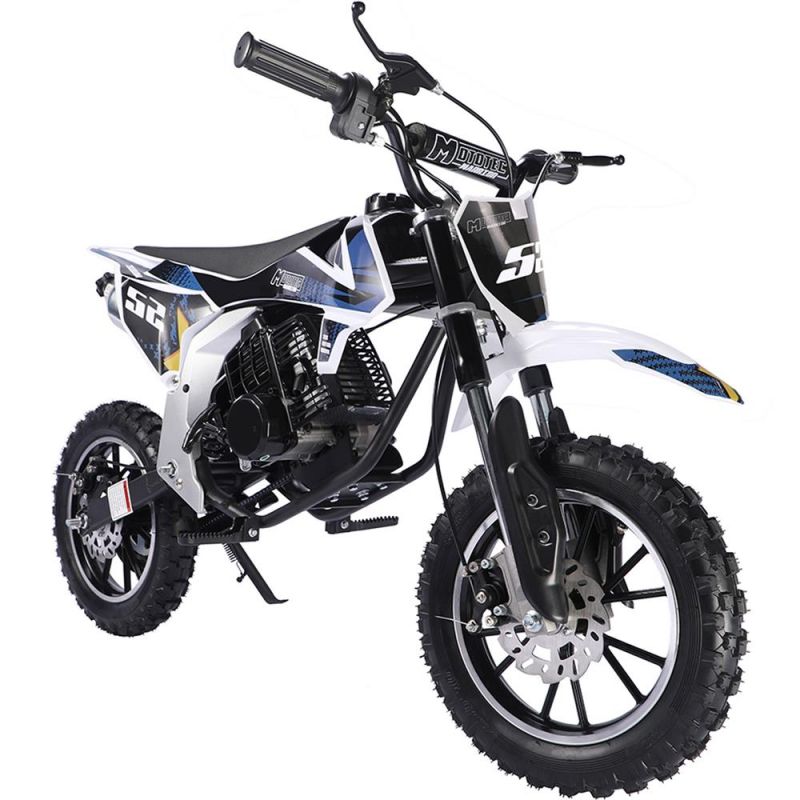 Mototec Warrior 52Cc 2-Stroke Kids Gas Dirt Bike Black