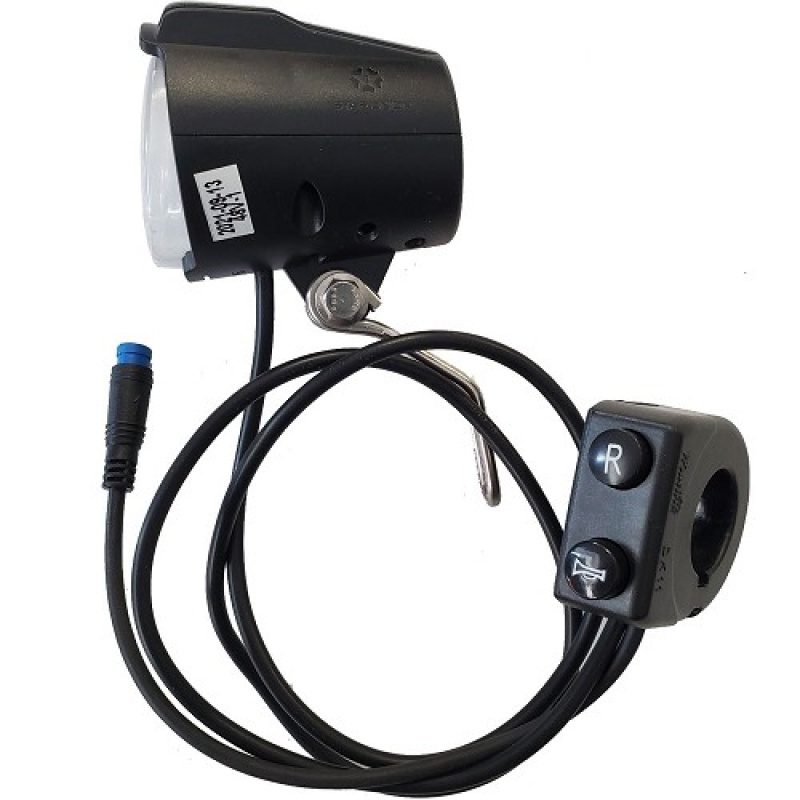 Mototec 48V 700W Folding Trike Headlight/Horn V2
